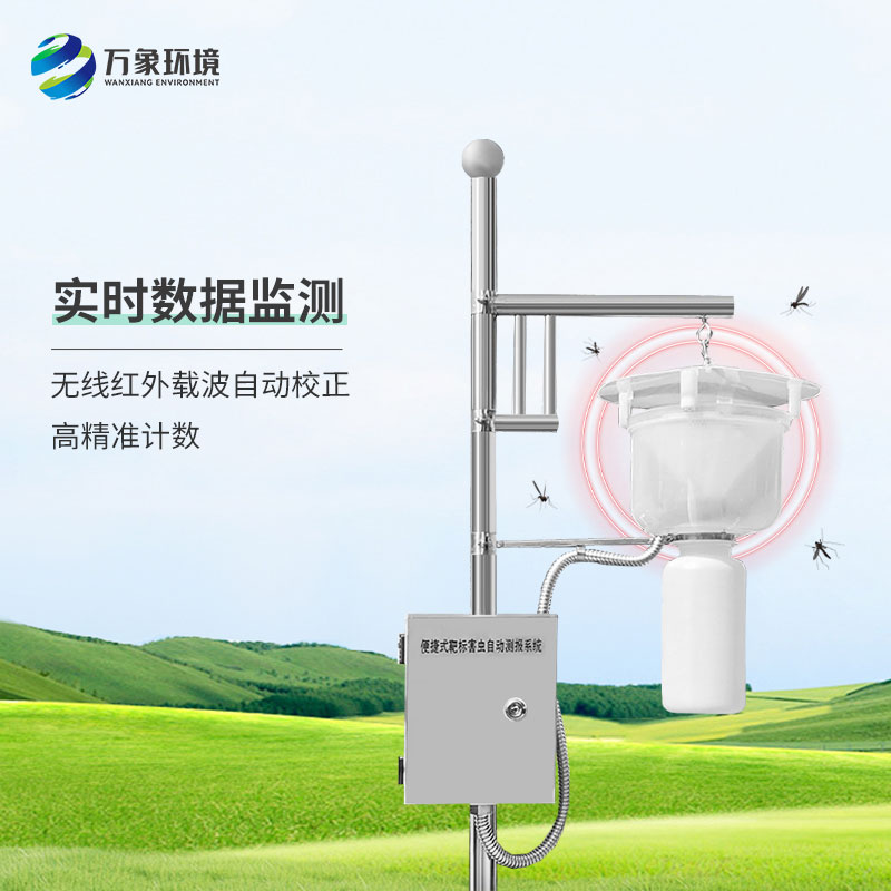 便攜式性誘測報(bào)燈幫助精準(zhǔn)誘捕害蟲，科學(xué)防控